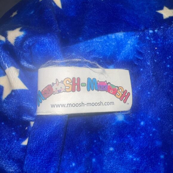 Mosh Moosh Set Stuffed Bat Vampire Animal Plush Stars And Space Print Fanged Toy - Picture 6 of 6